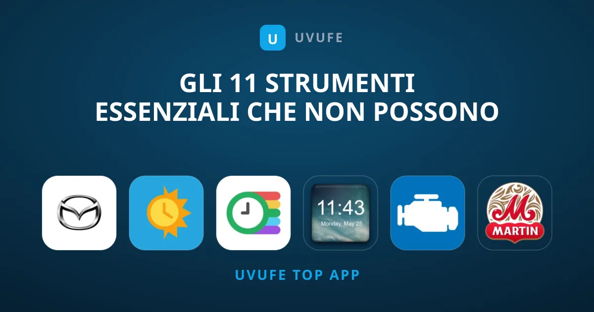 Gli 11 Strumenti Essenziali che non Possono Mancare